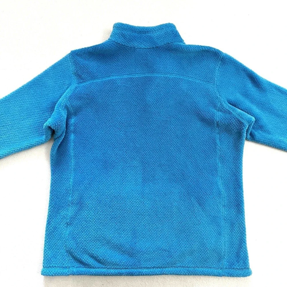 Patagonia Girl Ultramarine Electron Blue X-Dye Retool Snap T Fleece Jacket XXL